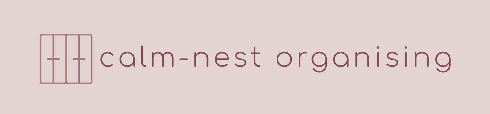 calm-nest organising logo